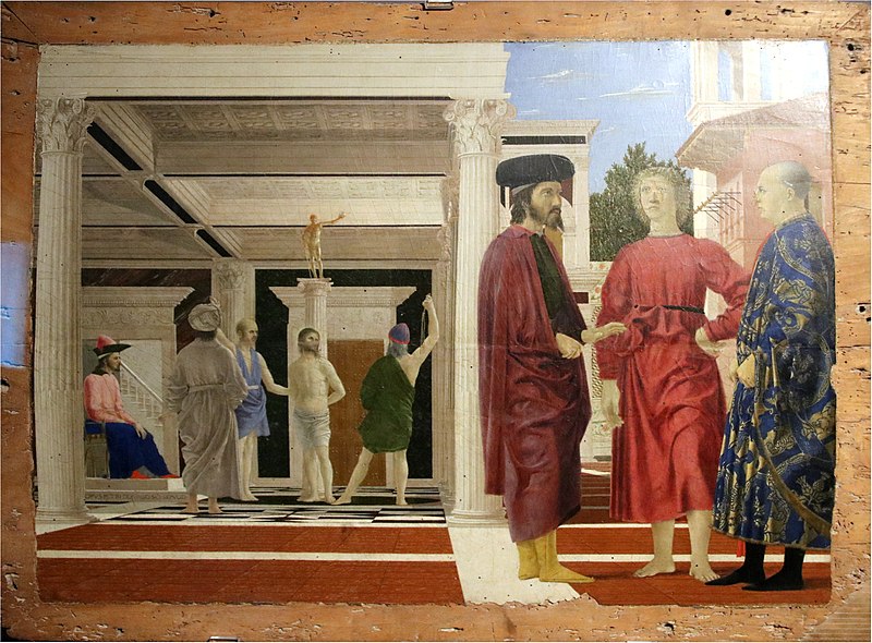 La Flagelación de Cristo de Piero della Francesca